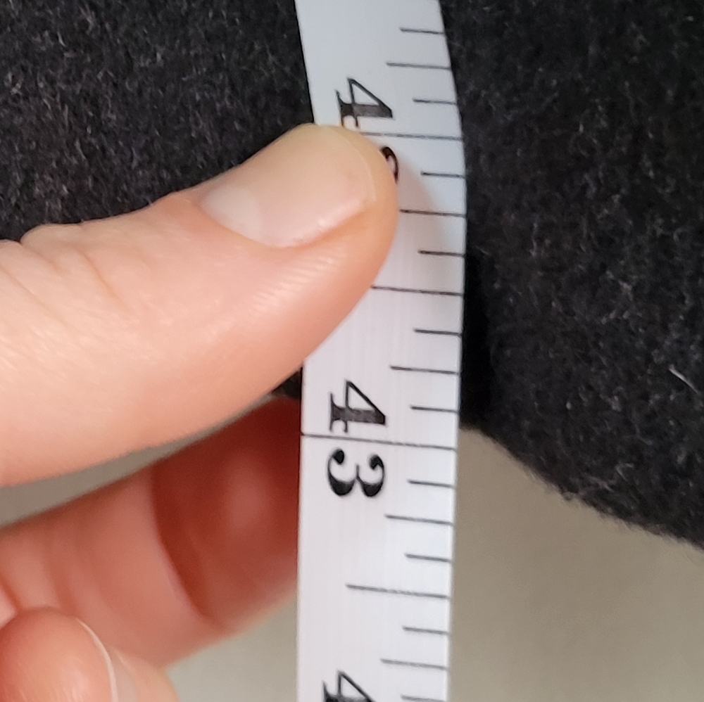 London Fog Wool Gray Trench Coat Men's Size L Formal Academia Classic Old Money - Picture 13 of 13